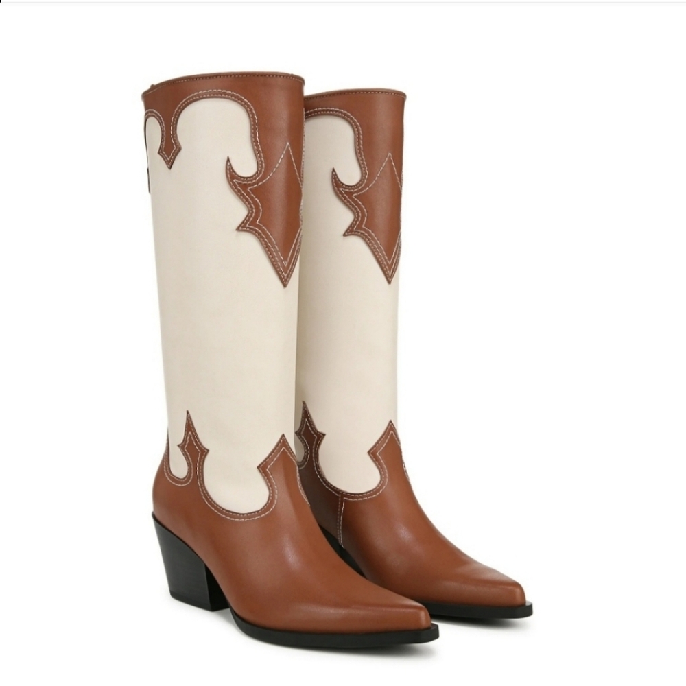 Zodiac Dawson Womens Tall Western Cowboy Boots Size 7.5